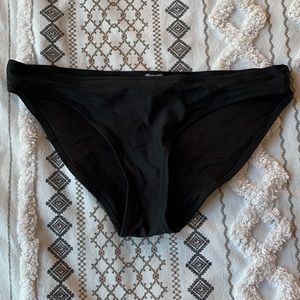 EUC Aerie Black Swim Bottom, Size M